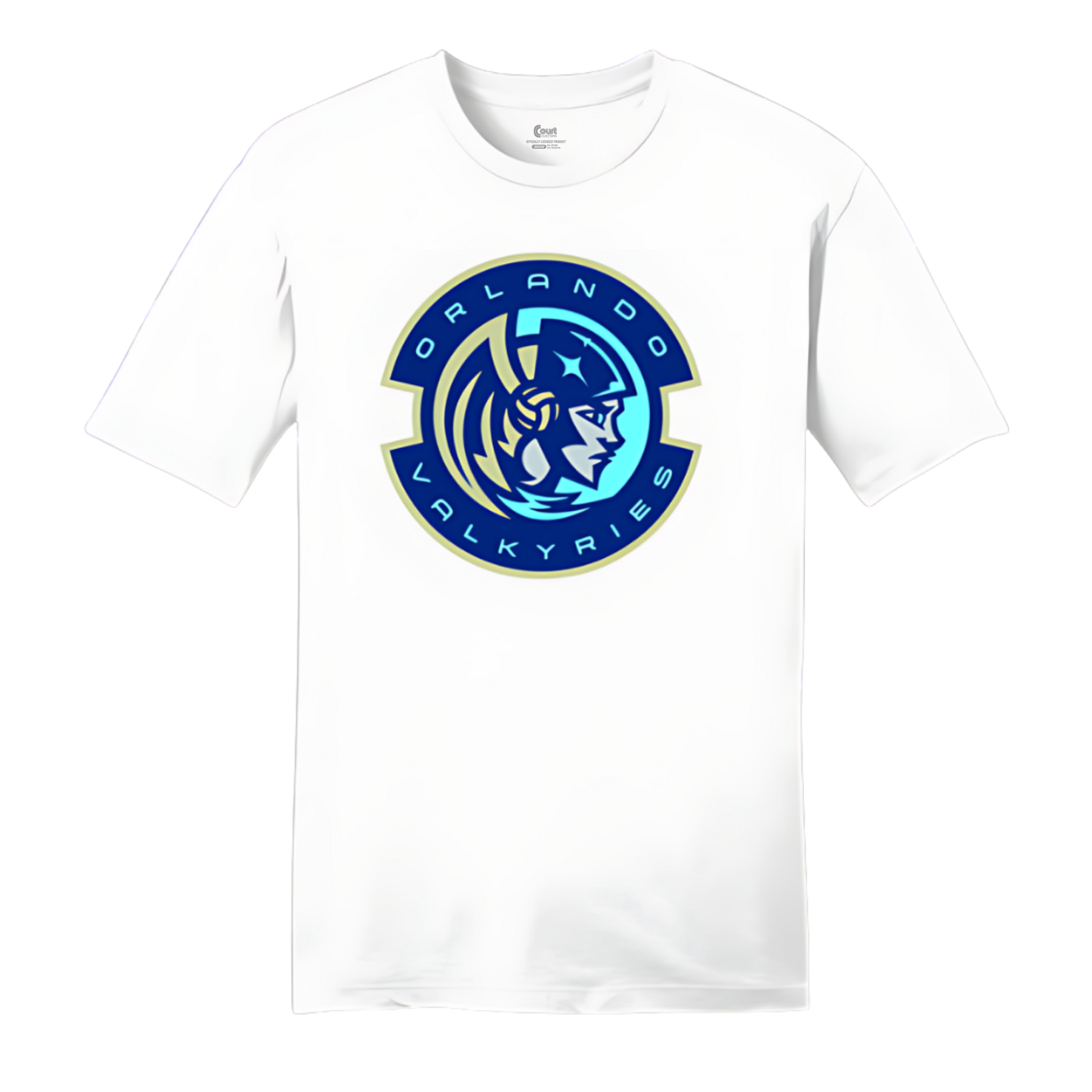 Orlando Valkyries Wordmark Icon Logo T-Shirt