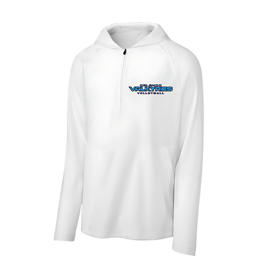 Orlando Valkyries Wordmark Logo 1/2 Zip Jacket
