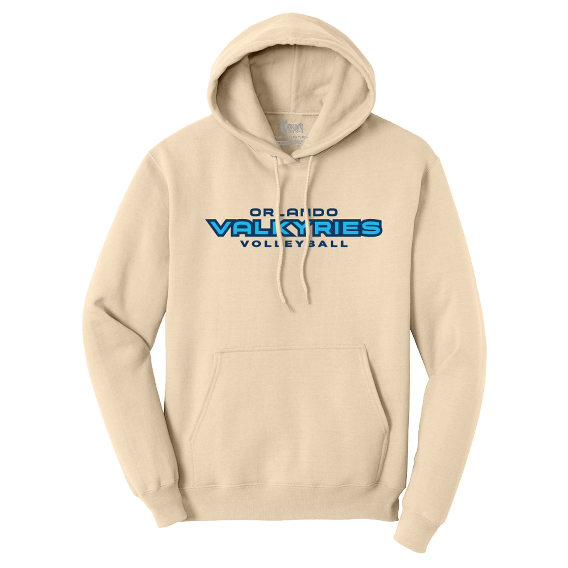 Orlando Valkyries Wordmark Logo Hoodie