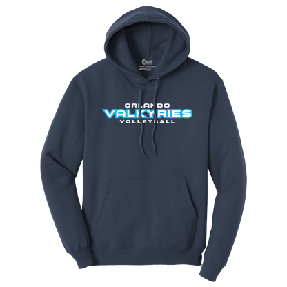 Orlando Valkyries Wordmark Logo Hoodie