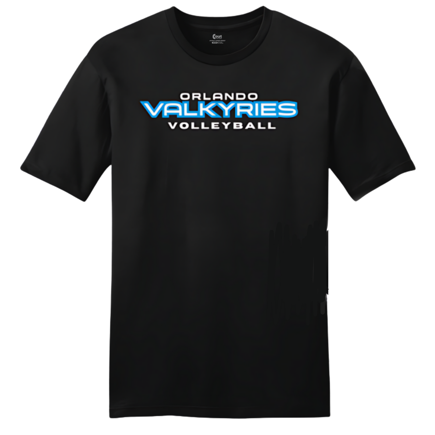 Orlando Valkyries Wordmark Logo T-Shirt