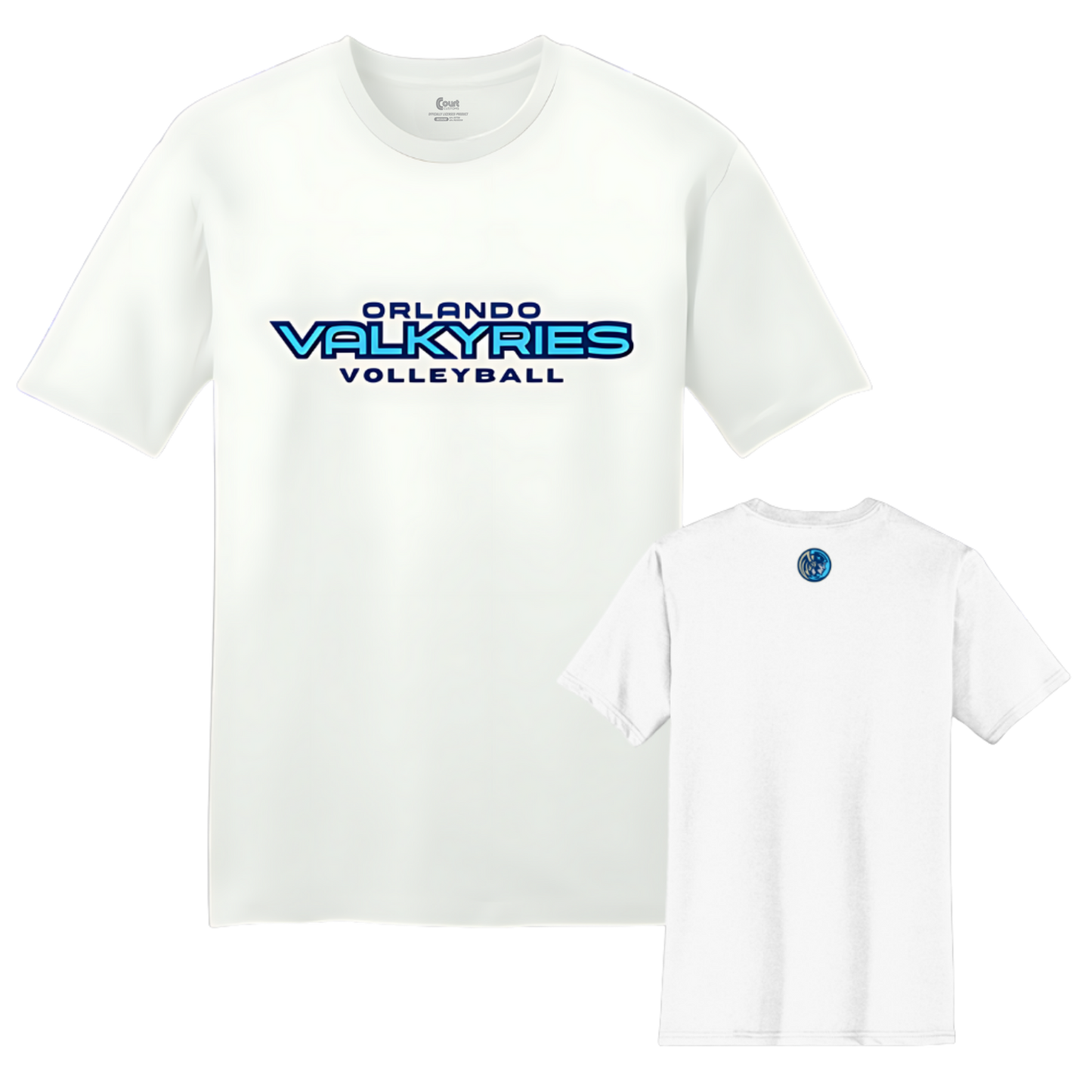 Orlando Valkyries Wordmark Logo T-Shirt
