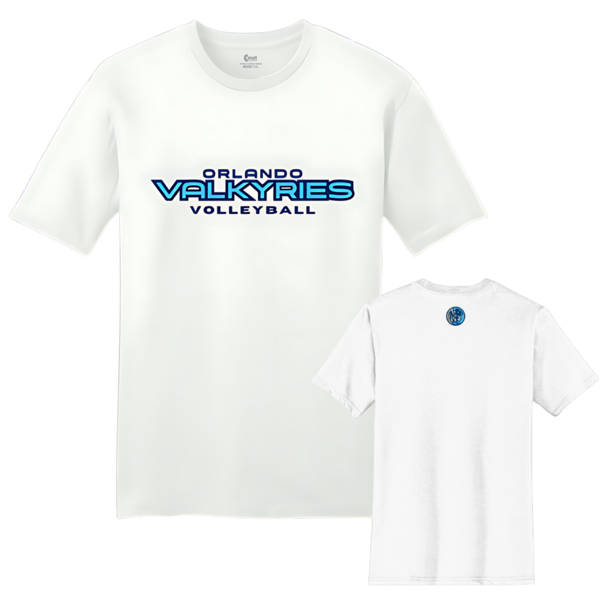 Orlando Valkyries Wordmark Logo T-Shirt