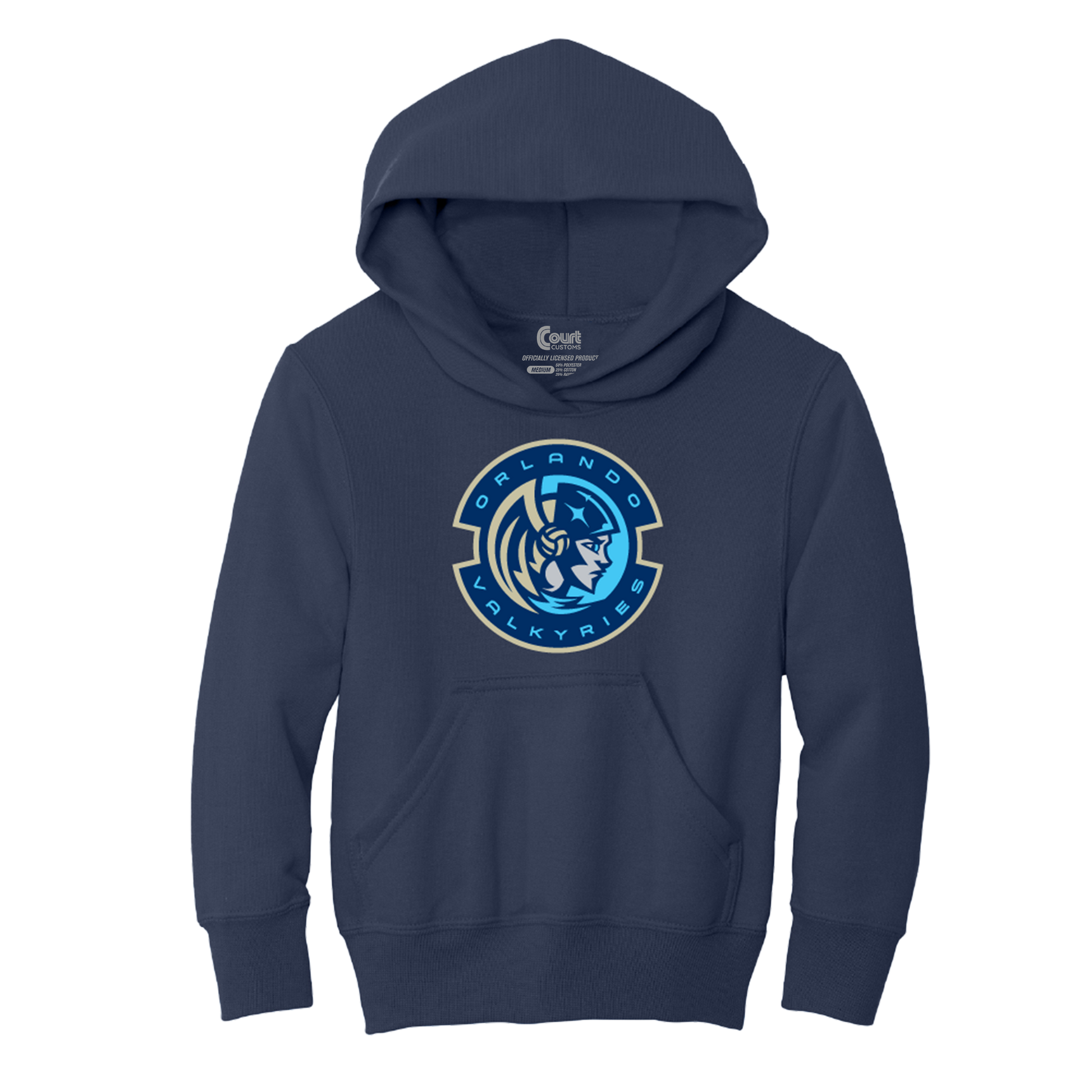 Orlando Valkyries Youth Icon Logo Hoodie
