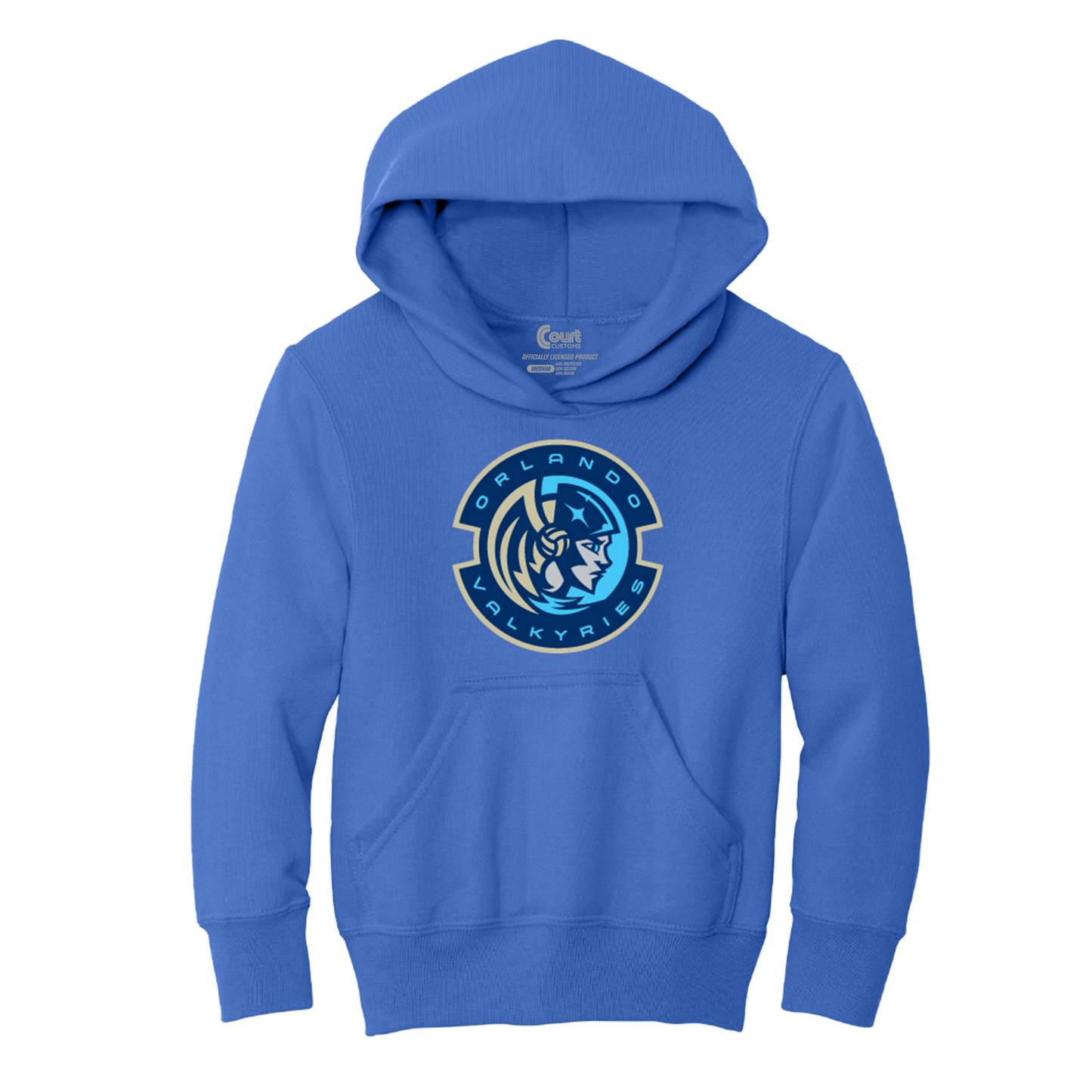 Orlando Valkyries Youth Icon Logo Hoodie