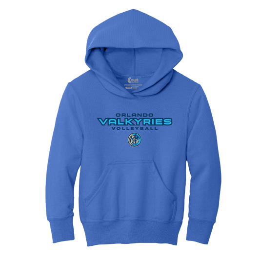 Orlando Valkyries Youth Icon Wordmark Hoodie