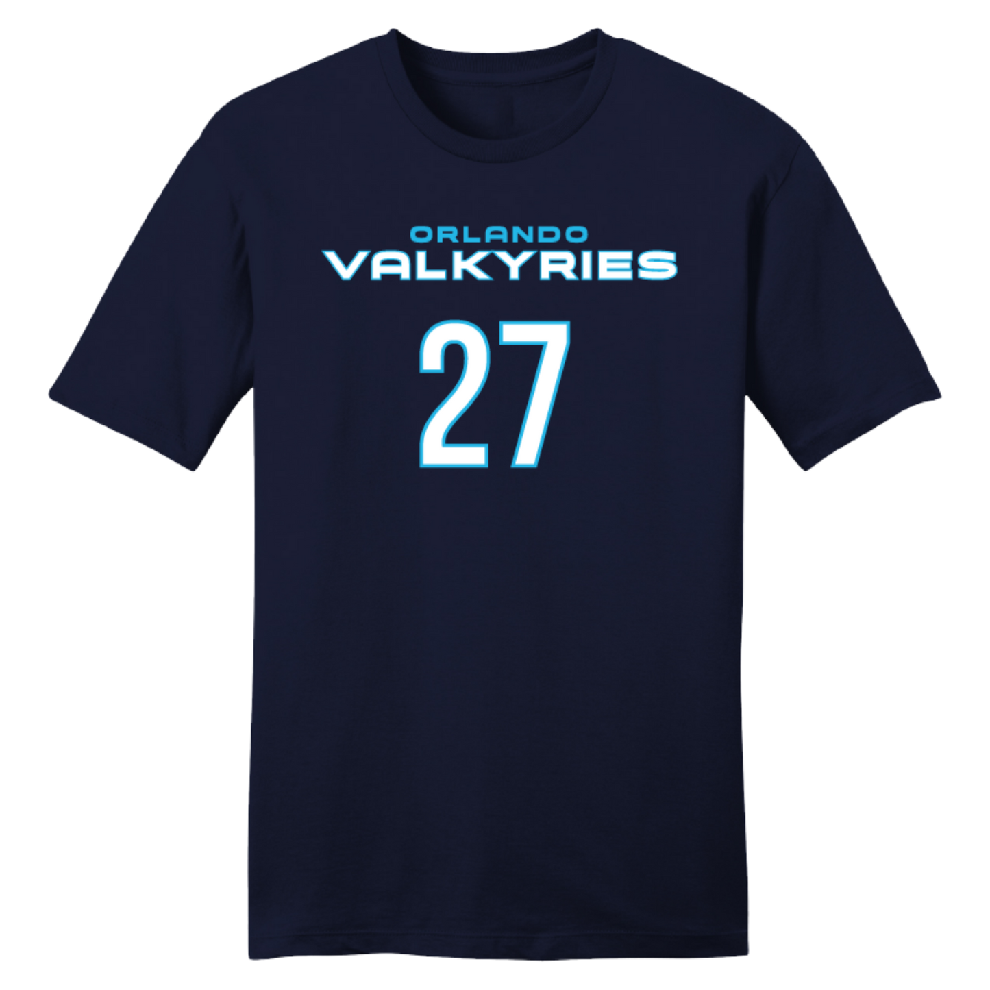Orlando Valkyries Jersey T-Shirt - Podraza Navy Front